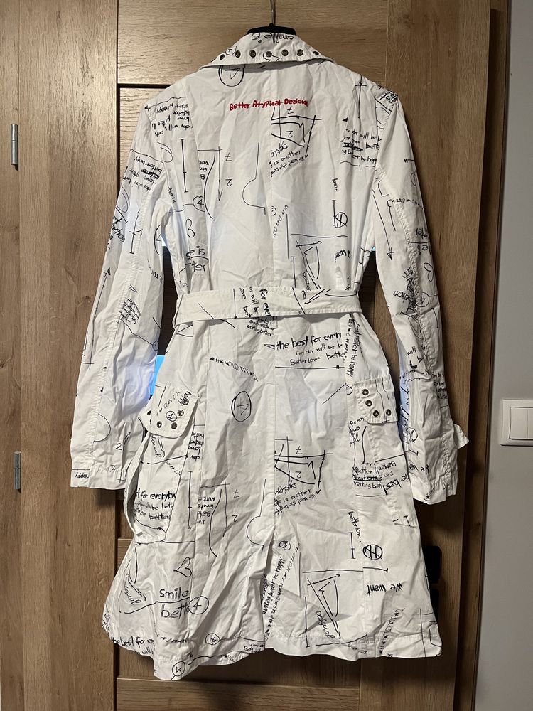 Desigual trencz płaszcz - sukienka 38