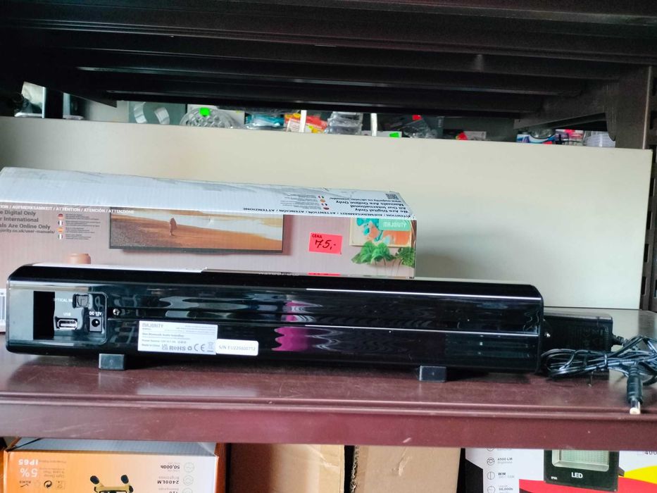 Głośnik Soundbar kompaktowy MAJORITY Bowfell 2.1 nowy zapakowany piękn
