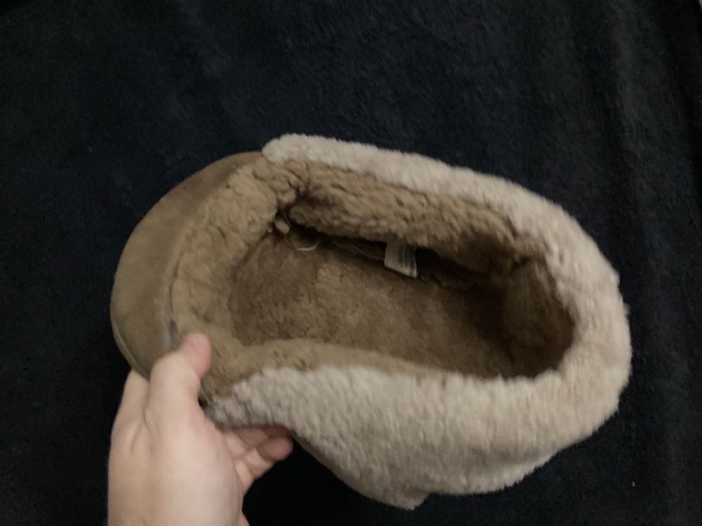 Czapka skórzana uszatka bomber z prl rozmiar 55