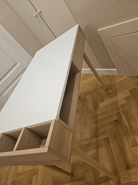 Biurko stolik w stylu skandynawskim stół szuflada