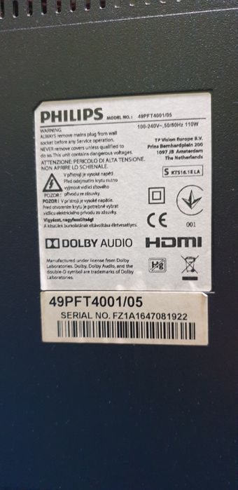Telewizor Philips 49"