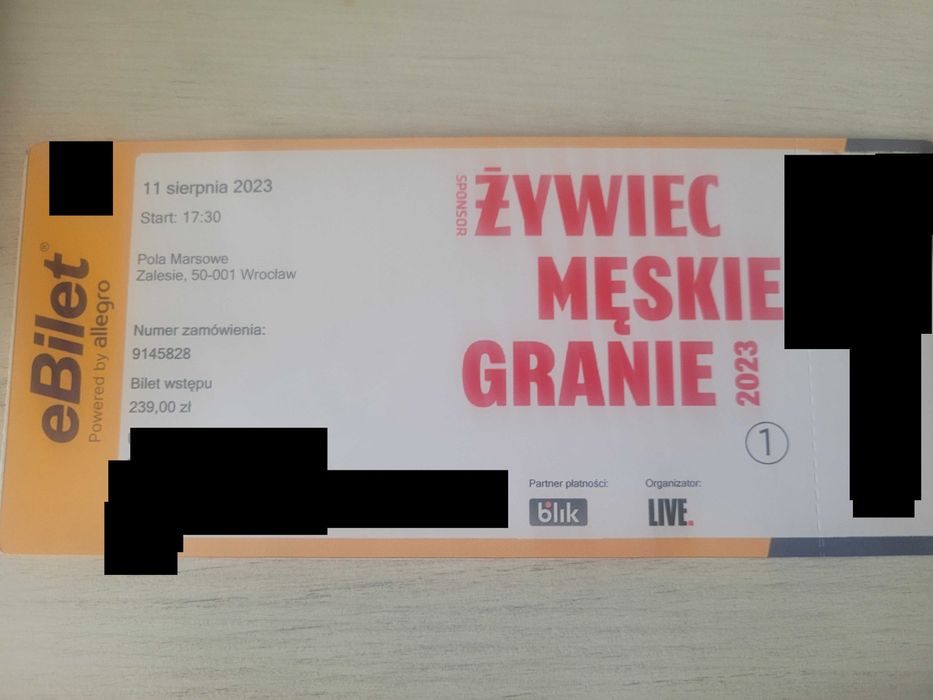 Bilety na Męskie Granie Wrocław