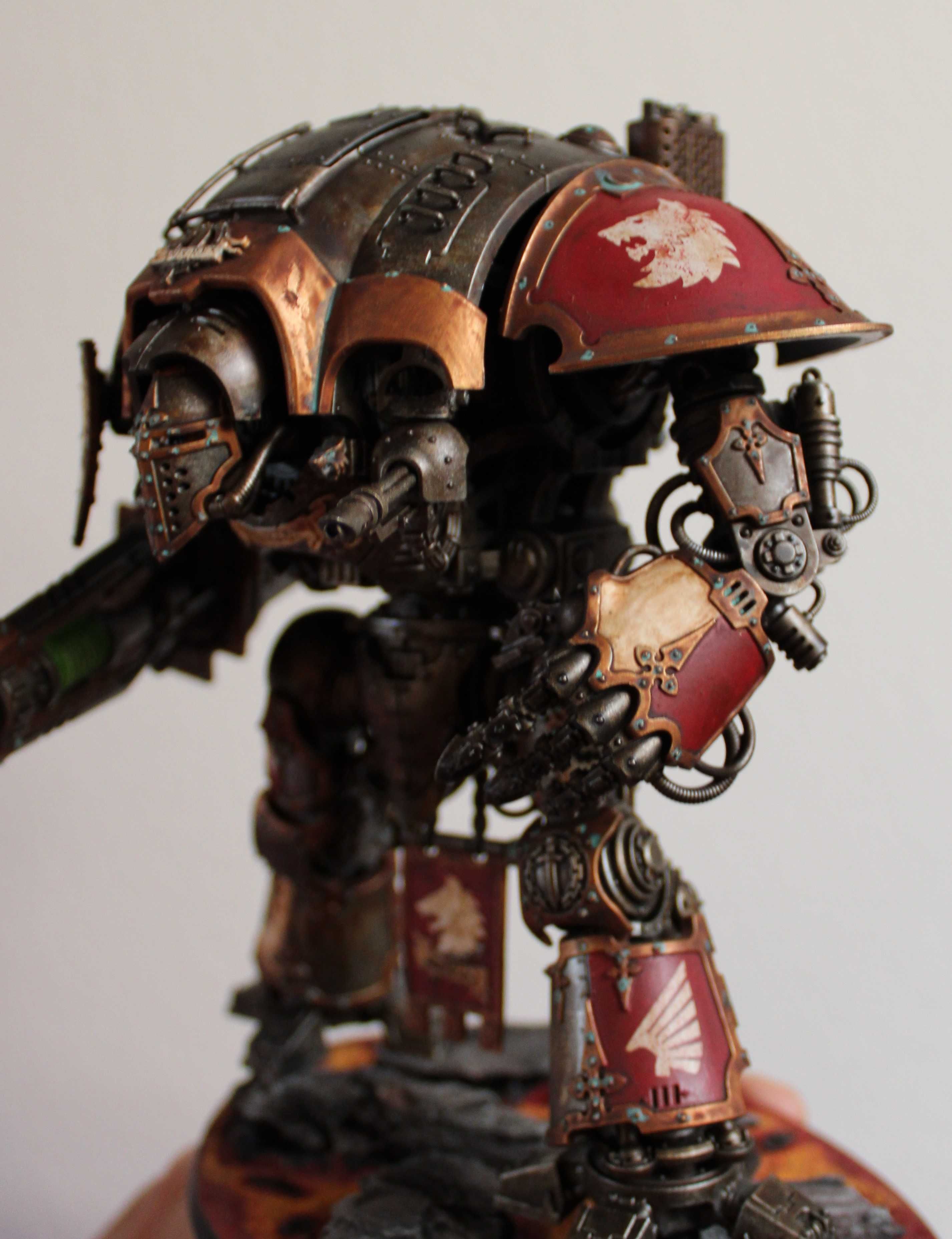 GW Warhammer 40K Imperial Knight Canis Rex - fully magnetized