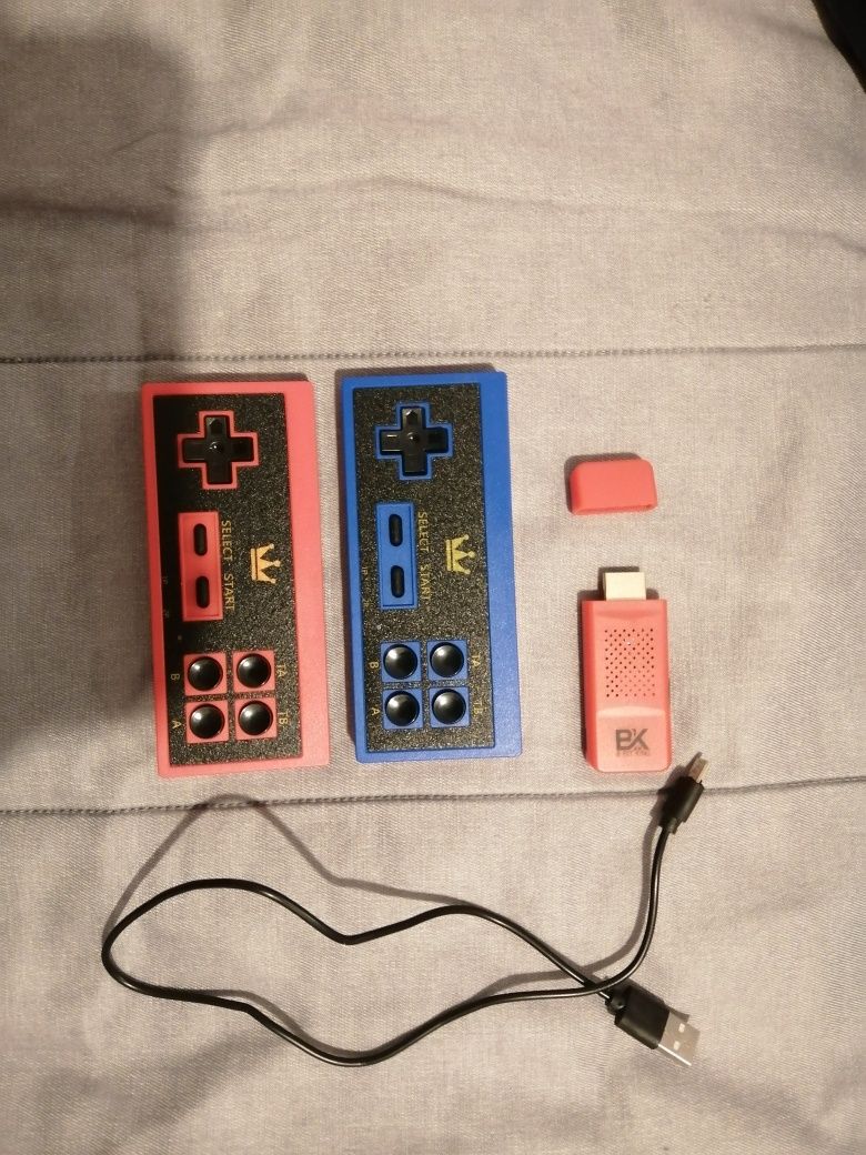 Gra retro konsola pegasus super mario tank itp nowa bezprzewodowe pady