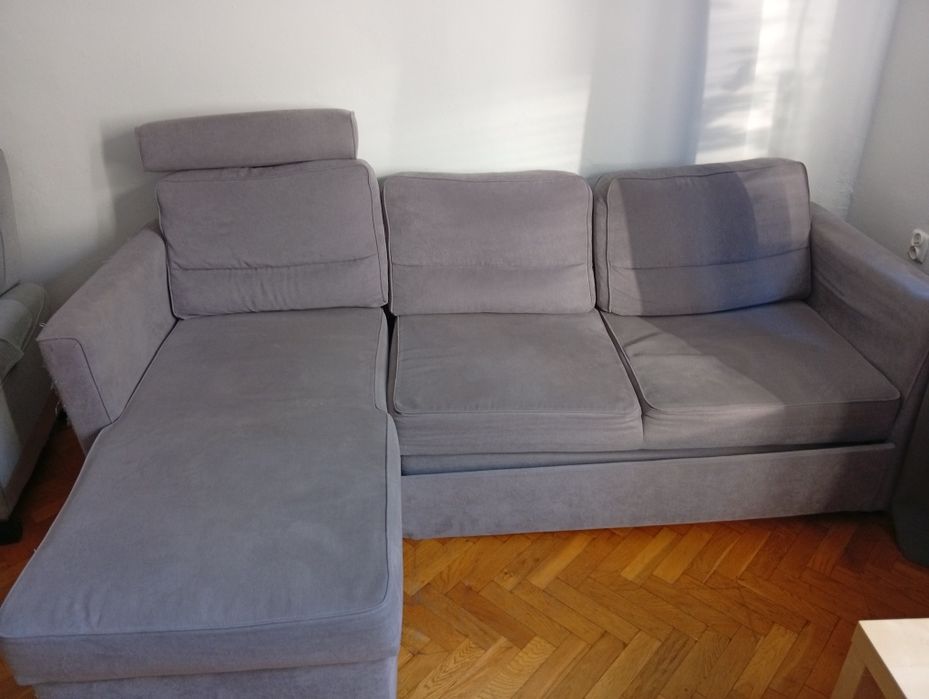 Narożnik ze schowkiem Black Red Whitee