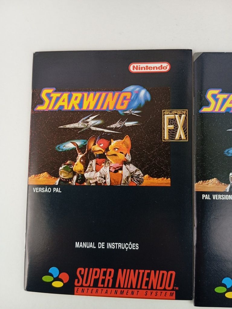 Starwing super nintendo versão PAL