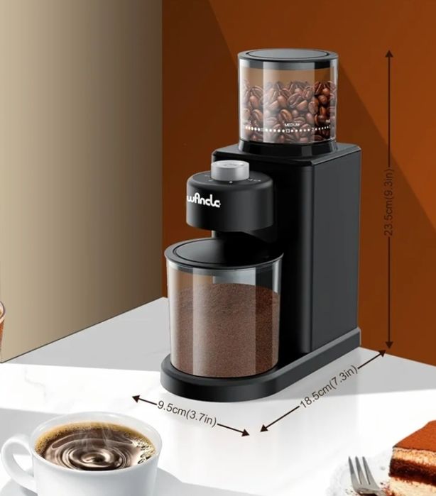 Wancle CBG-9000/9002. Elektryczny młynek do kawy ze stożkowym mechaniz