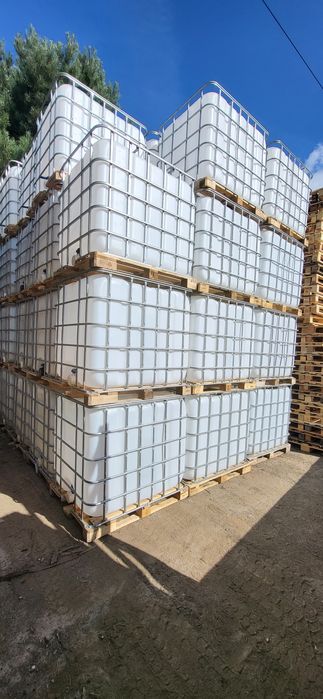 Mauzer zbiornik 1000l biale czyste Fv