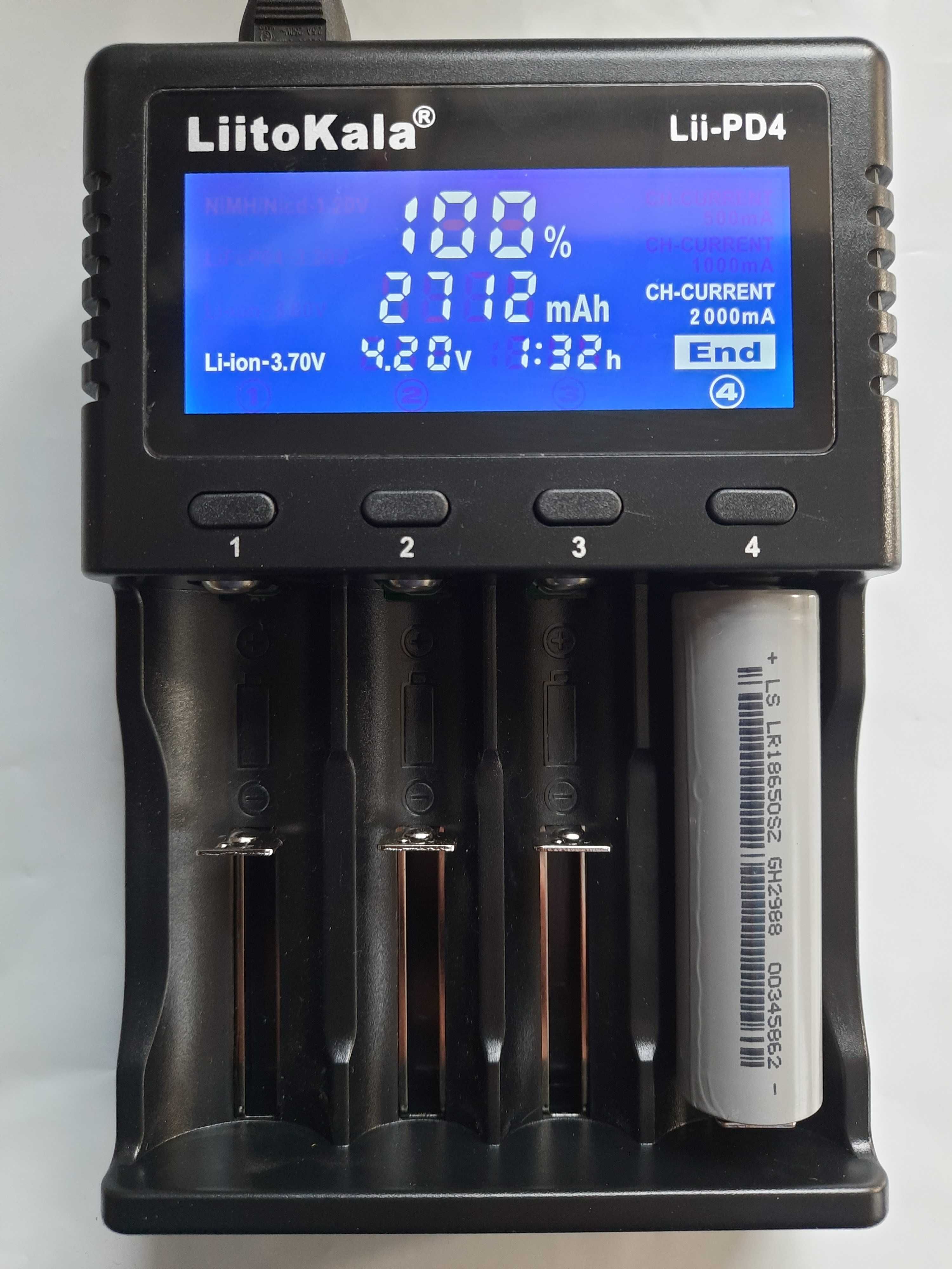 Аккумулятор 18650 Li-ion 3.7В 2700 мАч без защиты с плоским контактом