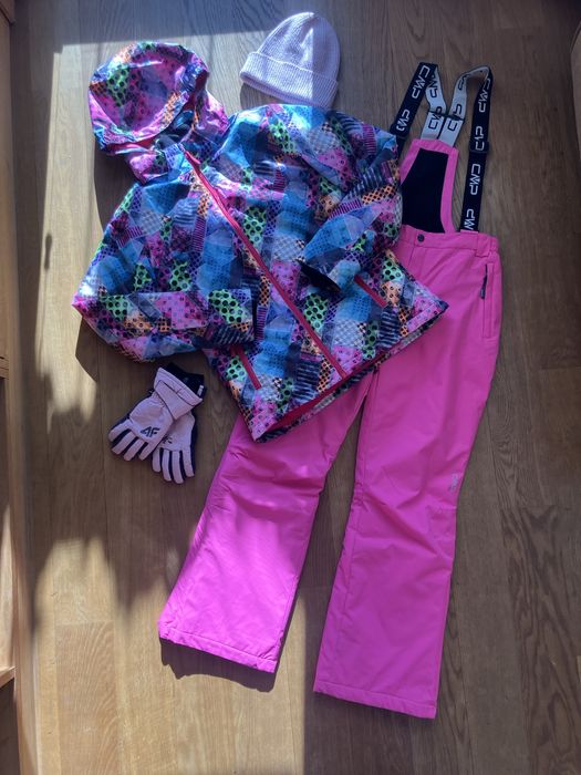 Kombinezon narviarski zestaw zimowy dla dziewczynki 176 CMP j.4F