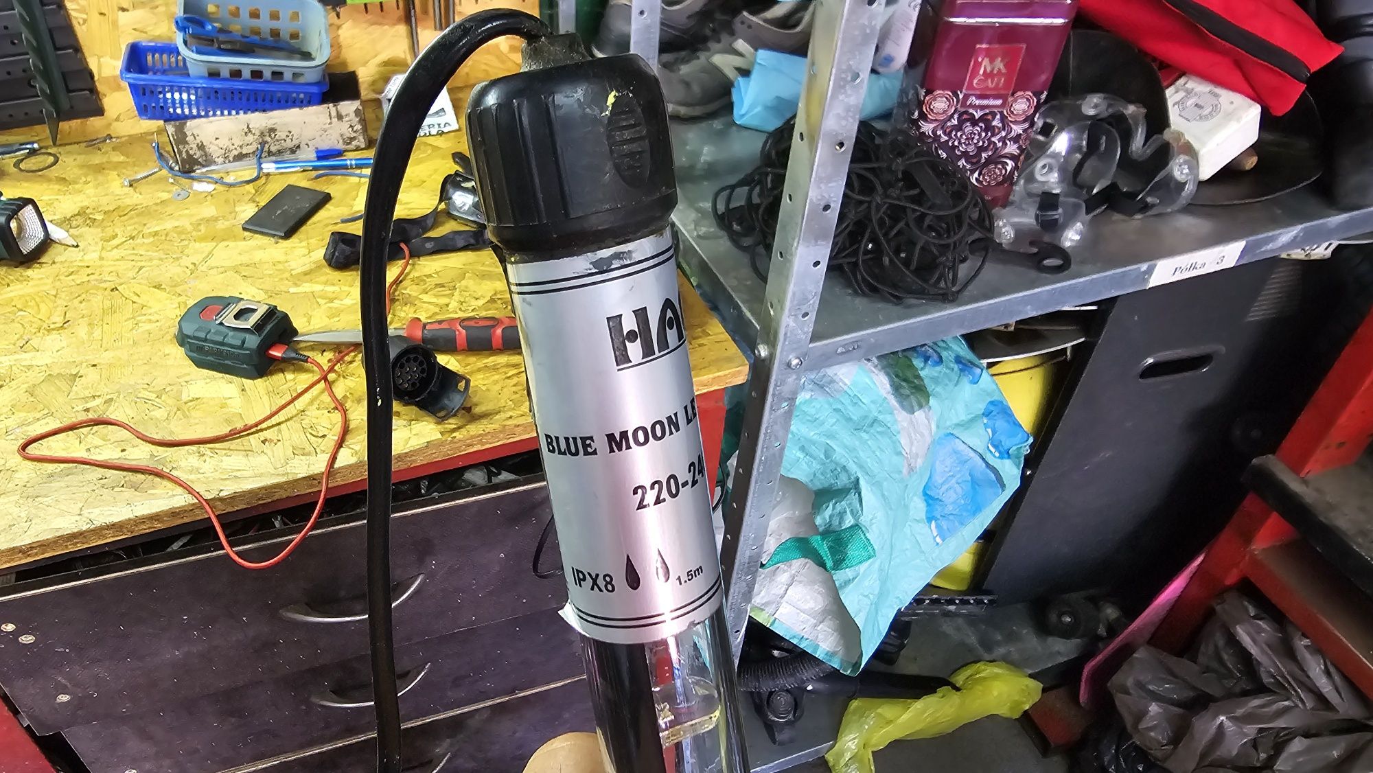 Akwarystyczna lampa belka Led nocna 80cm haqos
