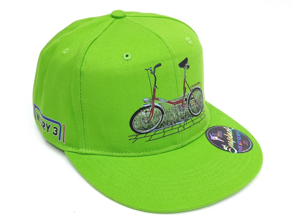 Czapka z daszkiem Romet Wigry 3 PRL zielona ORYGINAŁ DLBIKES