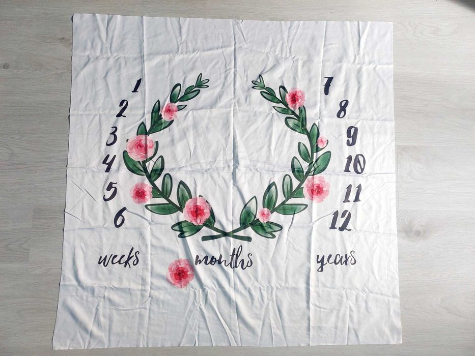 Mata tło fotograficzne do robienia zdjęć tydzień miesiąc rok