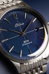 Zegarek męski BŁONIE JANTAR BURZA Automatyczny bransoleta 40 mm