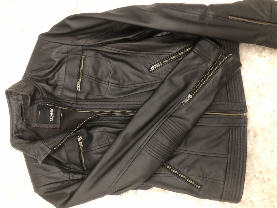 Piękna damska kurtka skórzana OCHNIK JAK NOWA!