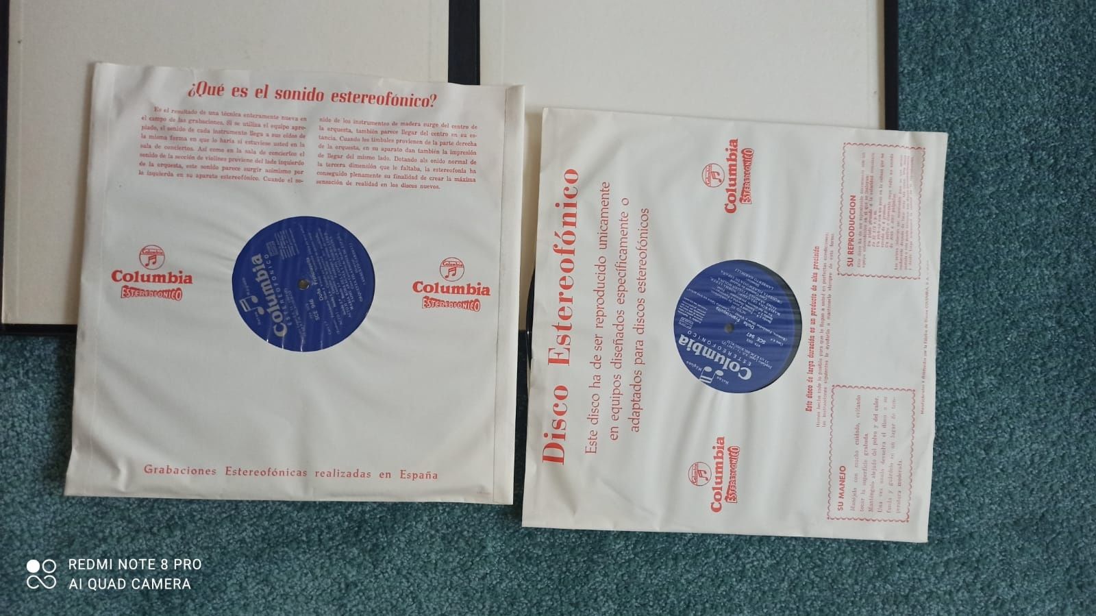Виниловые пластинки.комплект.Испания 1967