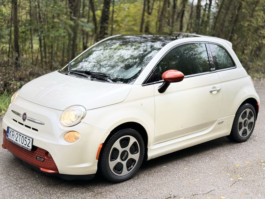 Fiat 500e elektryczny - 2015 rok, 70 tysięcy przebiegu. Bogata opcja!