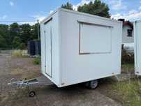 Przyczepa gastronomiczna OKAZJA WYPRZEDAŻ 3x2m BIAŁA Food Truck 750kg