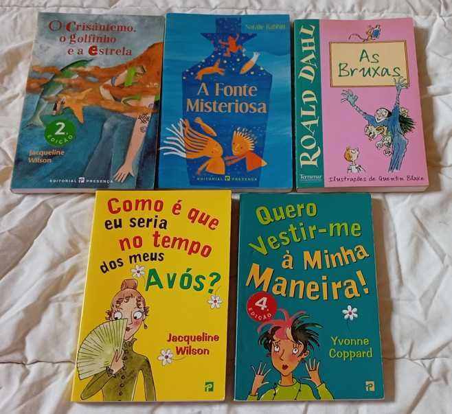 Livros juvenis vários