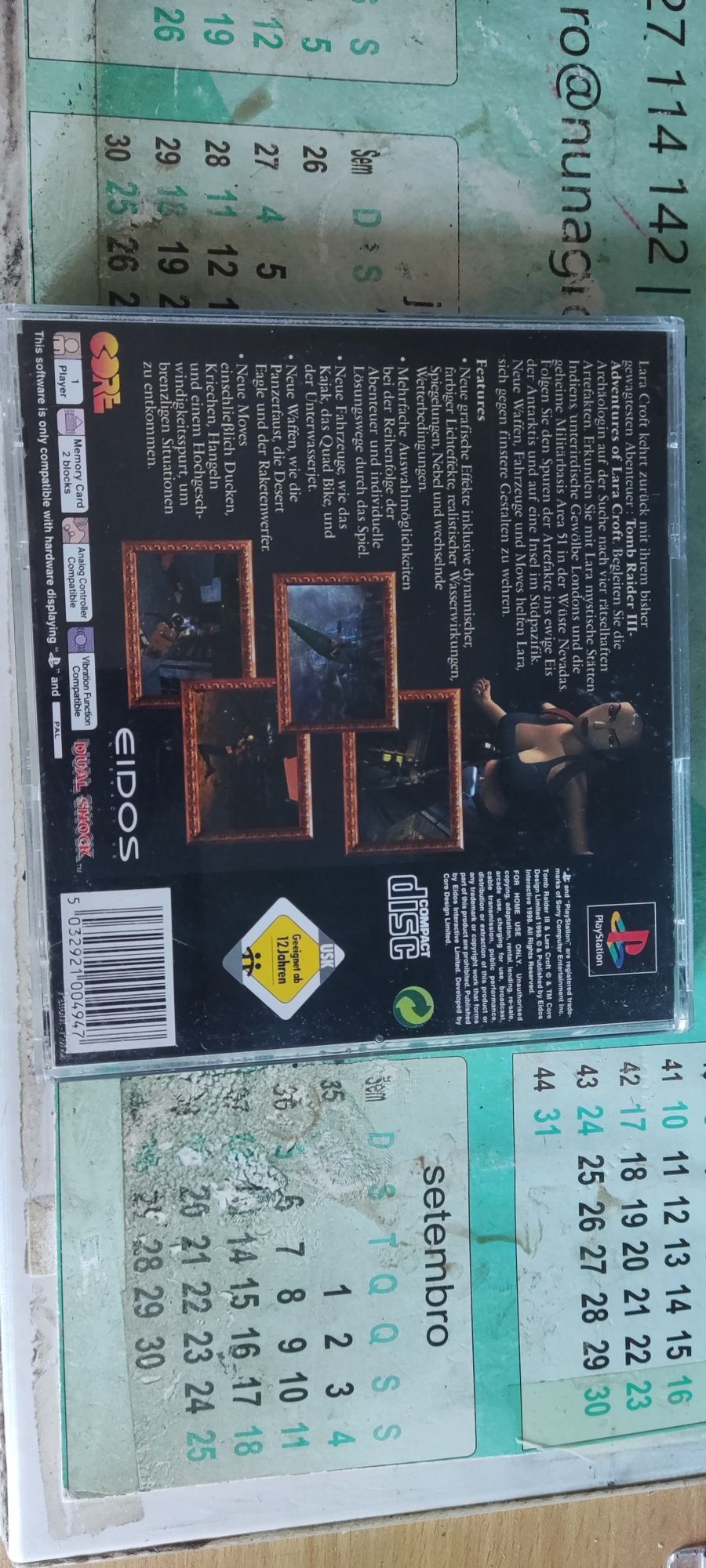 Vendo Tomb Raider III e IV PS1