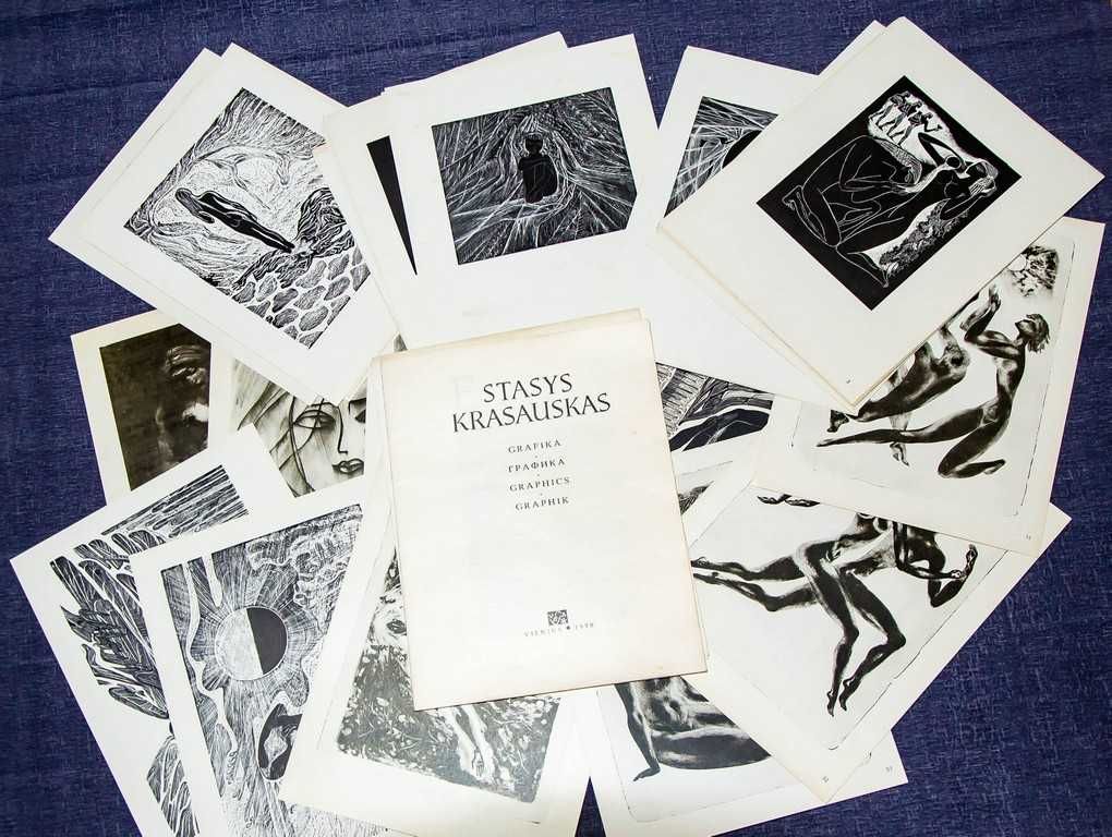 Стасис Красаускас. Графика. Вильнюс, 1970.