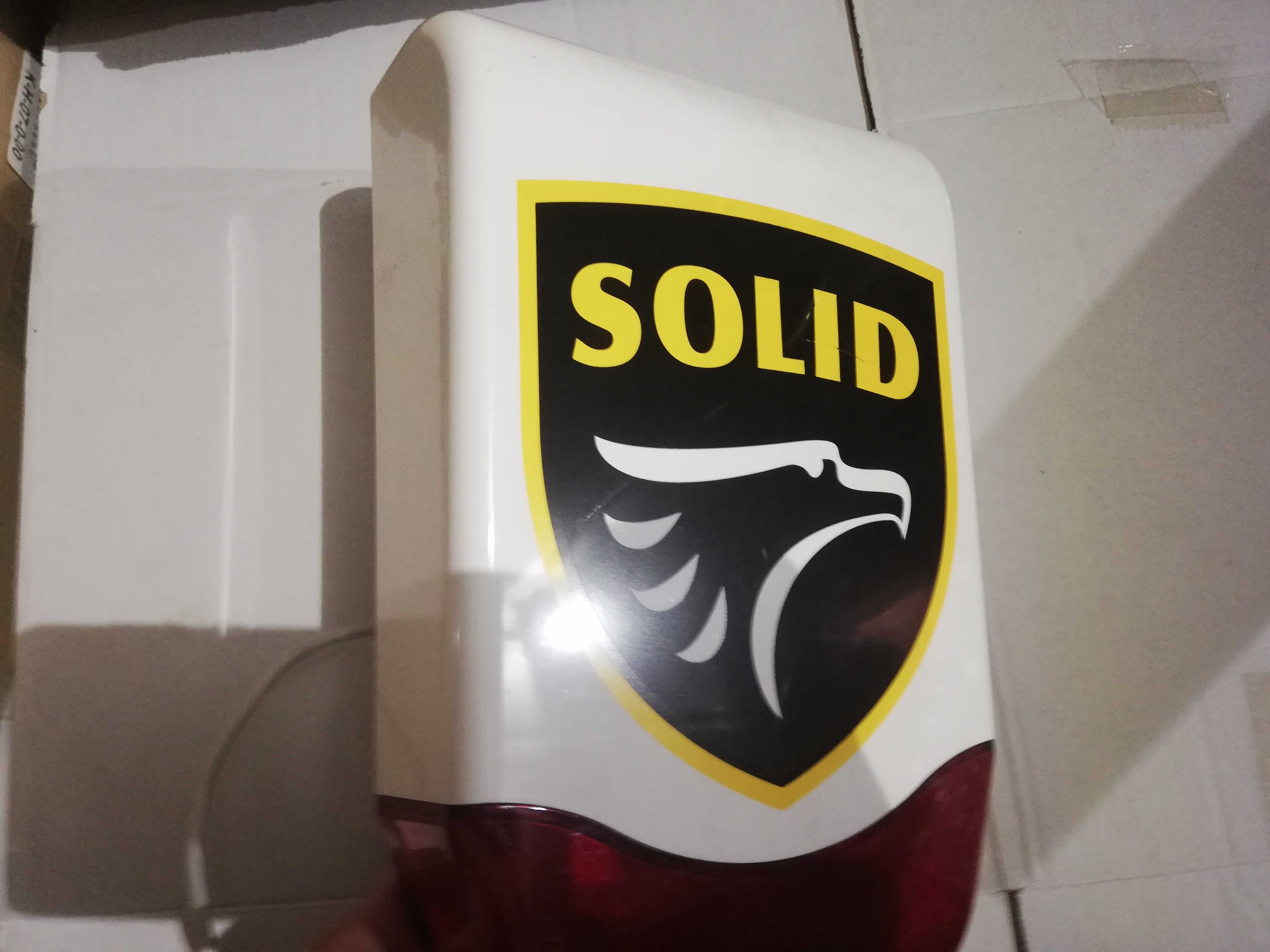TSZ Akustyczno optyczny sygnalizator zewnętrzny SOLID