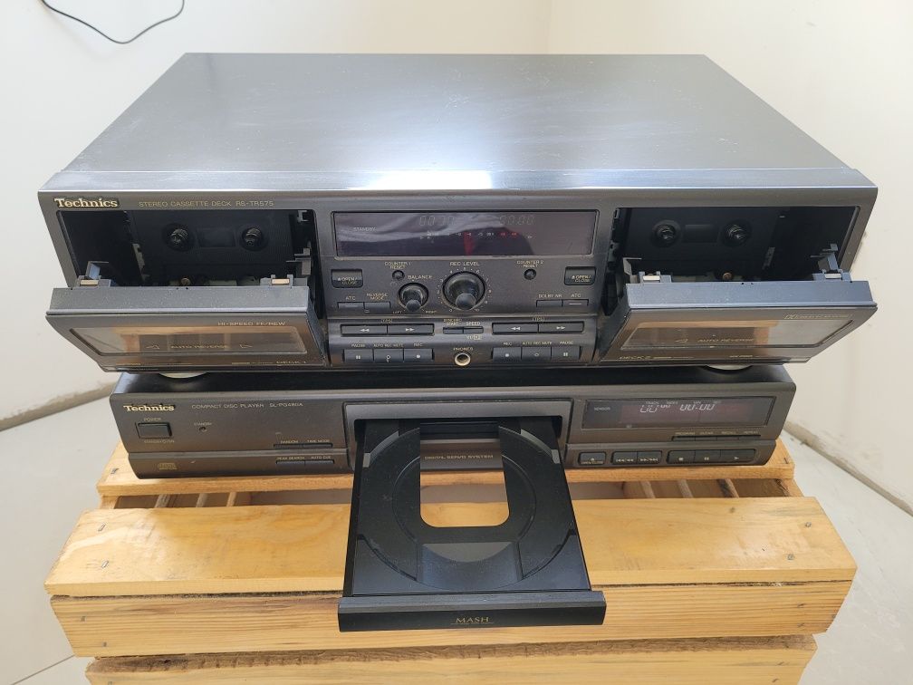 Magnetofon Technics RS-TR575, odtwarzacz SL-PG480A