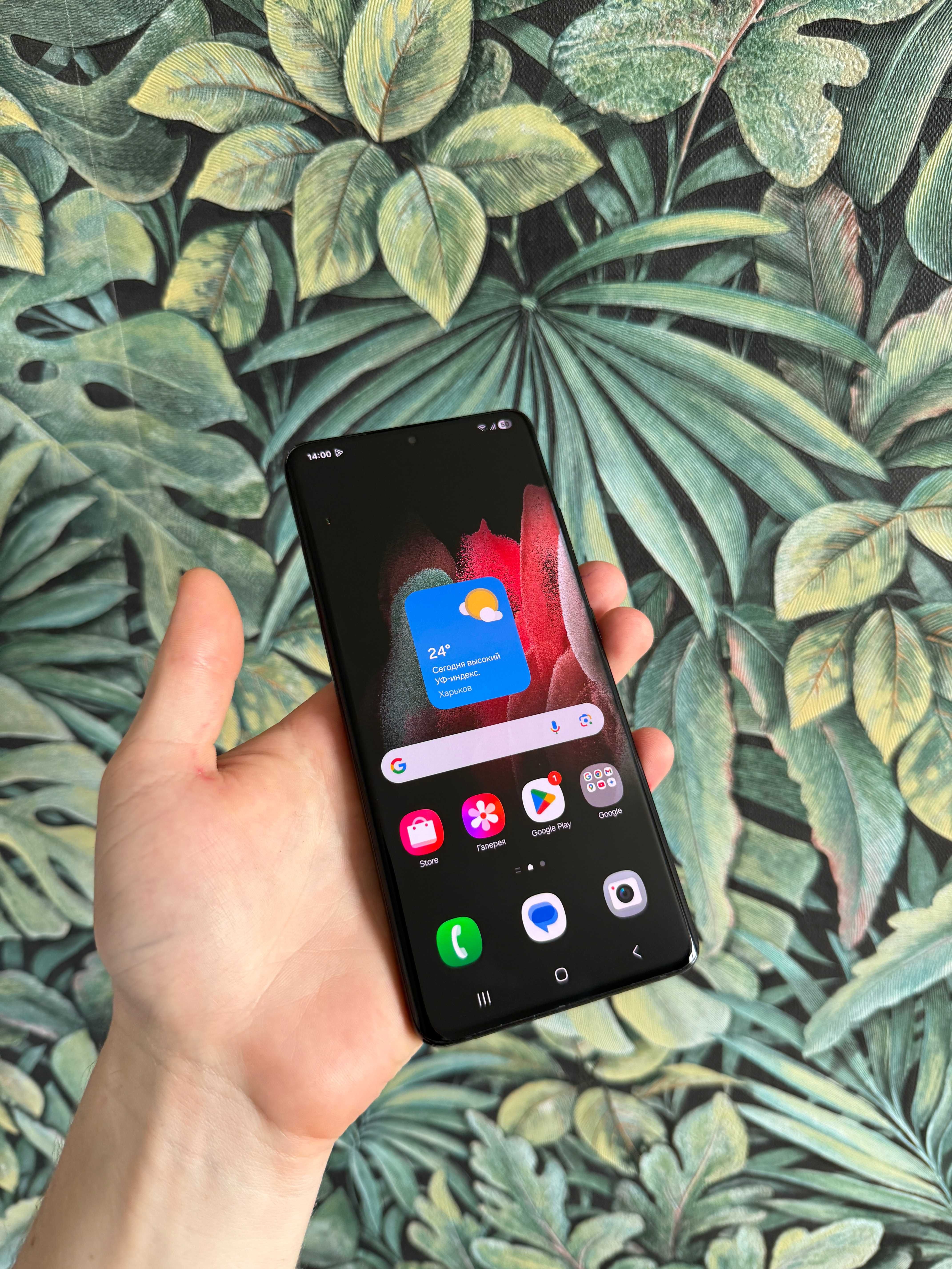 Samsung S21 Ultra 12/256GB Black ідеальний уцінка  G998B/DS