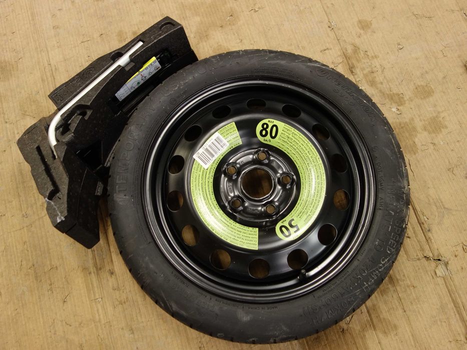 Koło Dojazdowe Zapasowe VW GOLF VII + ZESTAW 16''
