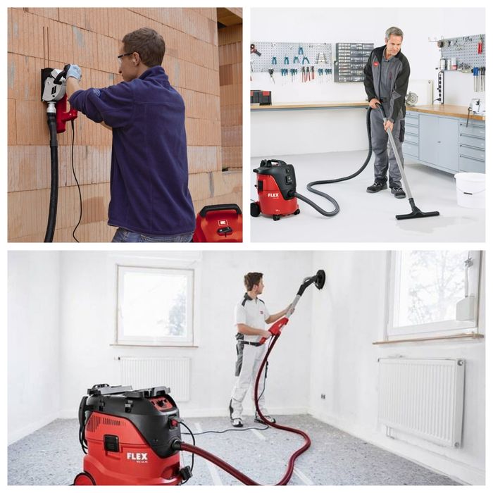 Odkurzacz przemysłowy FLEX szlifierka żyrafa / bruzdownica wynajem