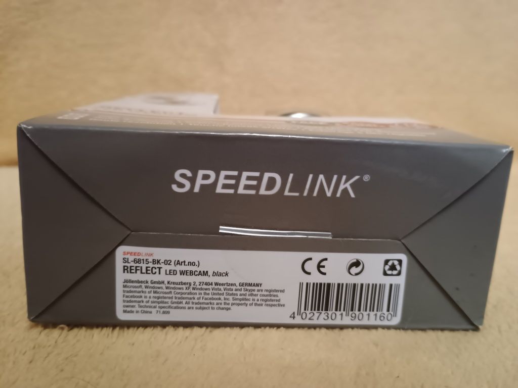 USB веб-камера SPEEDLINK sl-6815-bk-02