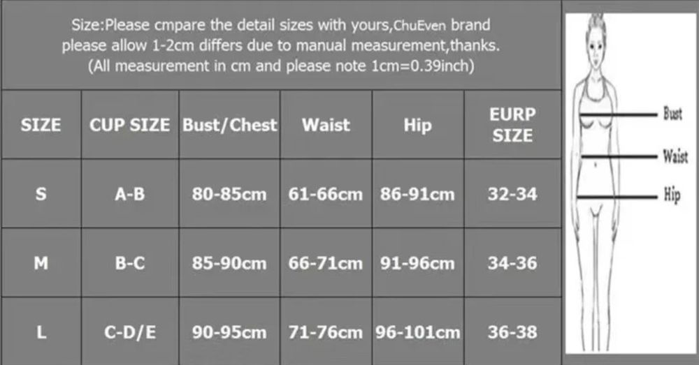 Fato de banho de senhora, tam. L - Novo e embalado