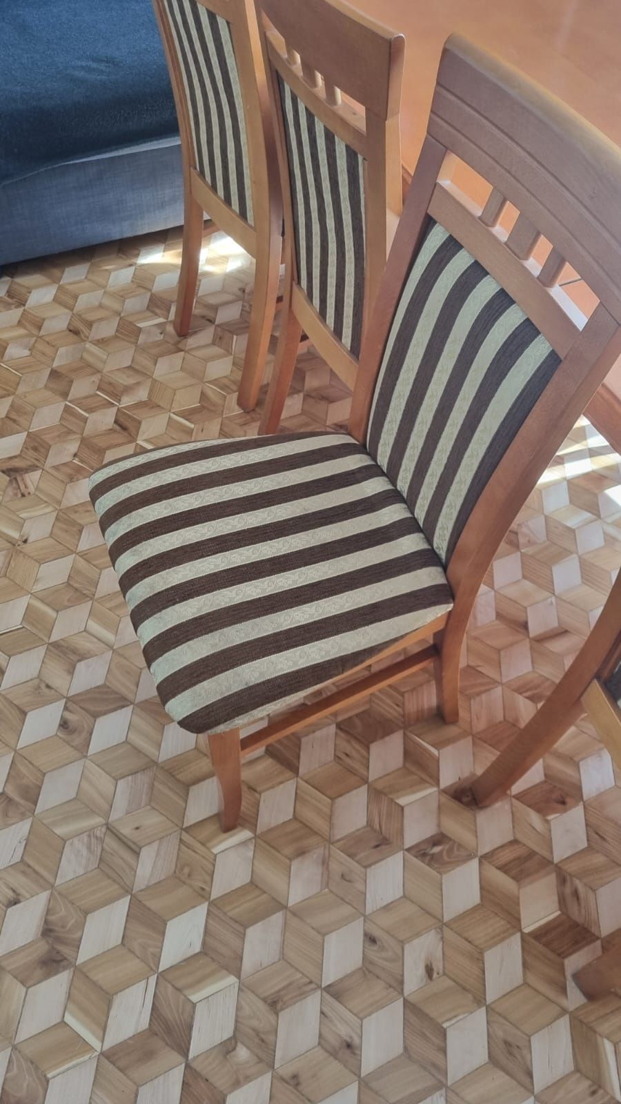 Drewniane krzesła komplet 6