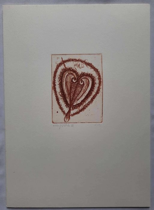 RAINER POHLITZ Światło Serca Piękna Grafika VIII