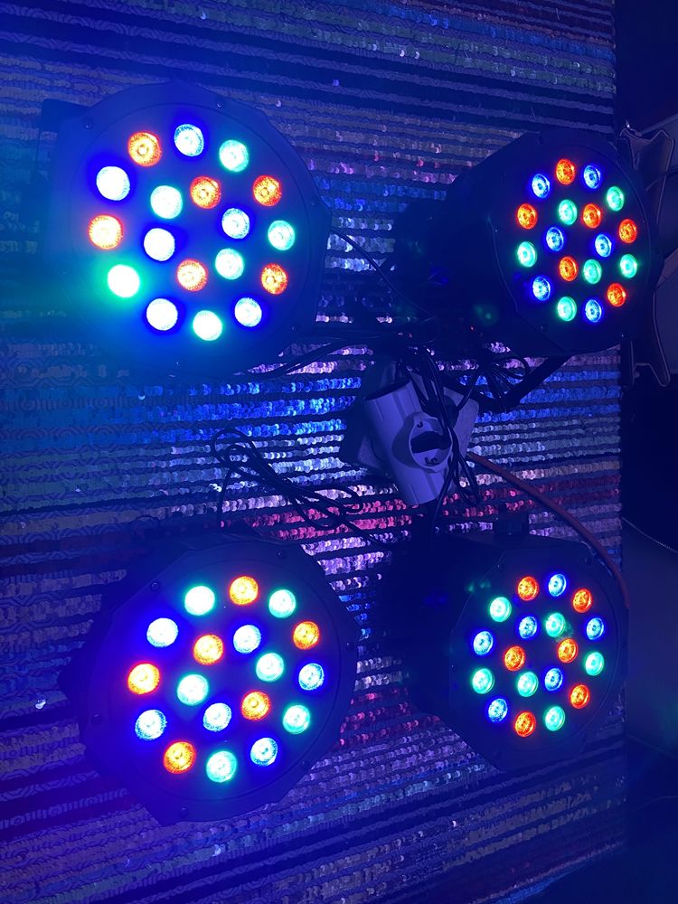 Projetor dmx 18 leds