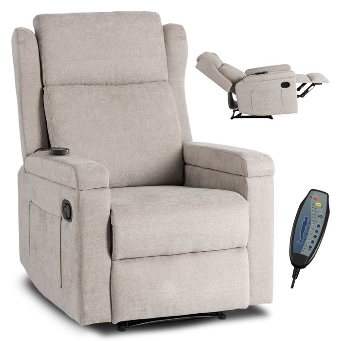 масажне крісло реклайнер Sebastian  педікюрне крісло