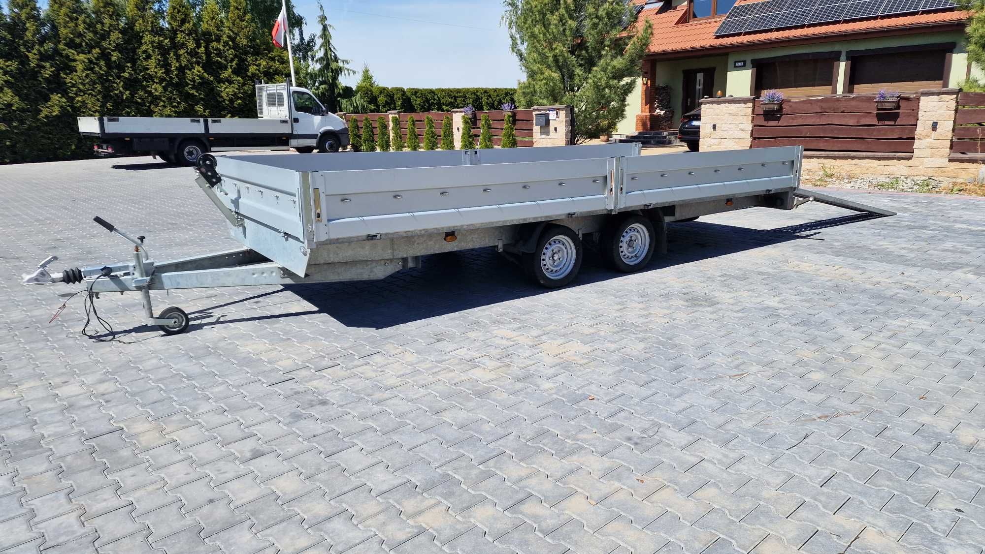 Przyczepa NIEWIADÓW BR2 ATLAS 5,0 2500 ALU 13″