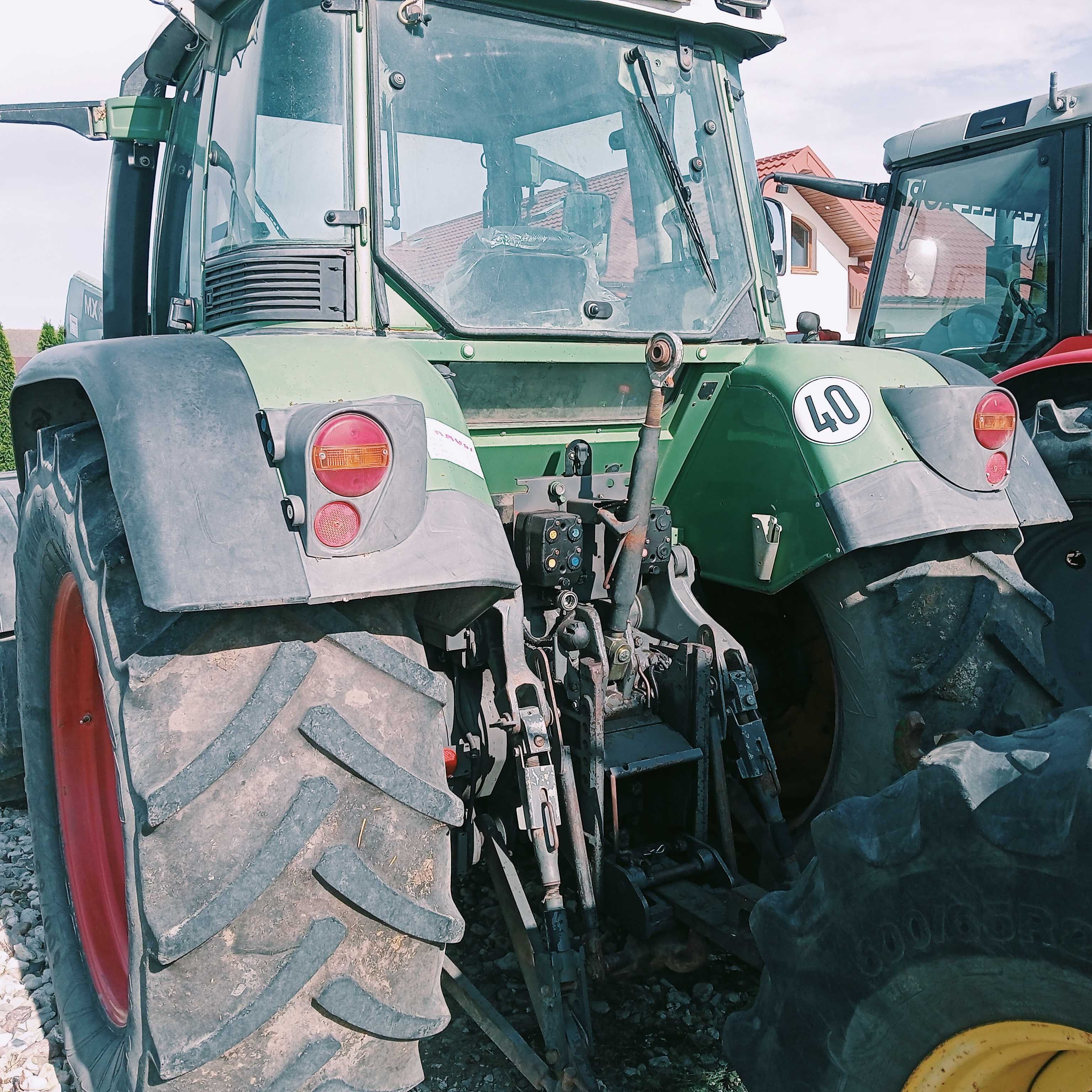 Ciągnik rolniczy Fendt 711 Vario z turem mailleux mx t 417, tuz klima