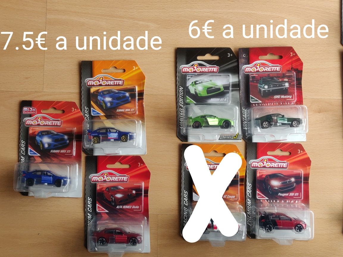 1:64 Maisto, Matchbox collectors, Majorette e outros. Preços nas fotos