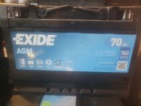Akumulator EXIDE AGM EK700 start-stop