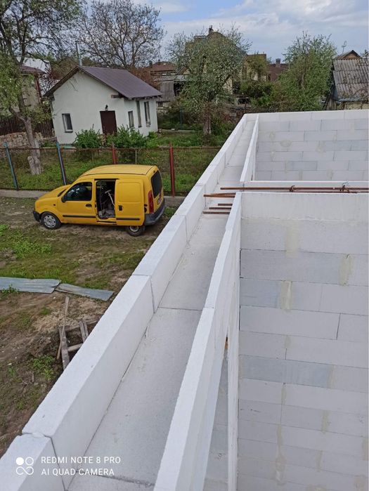 Мурування газоблока/цегли