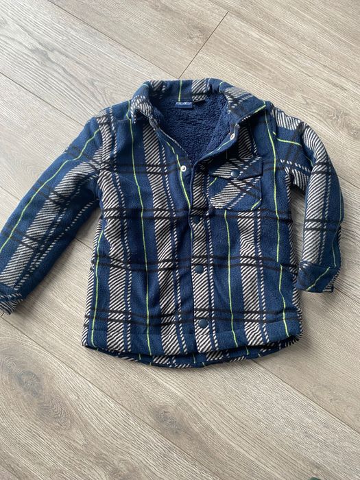 Koszula ocieplana dla chłopca roz 98/104 Lupiliu