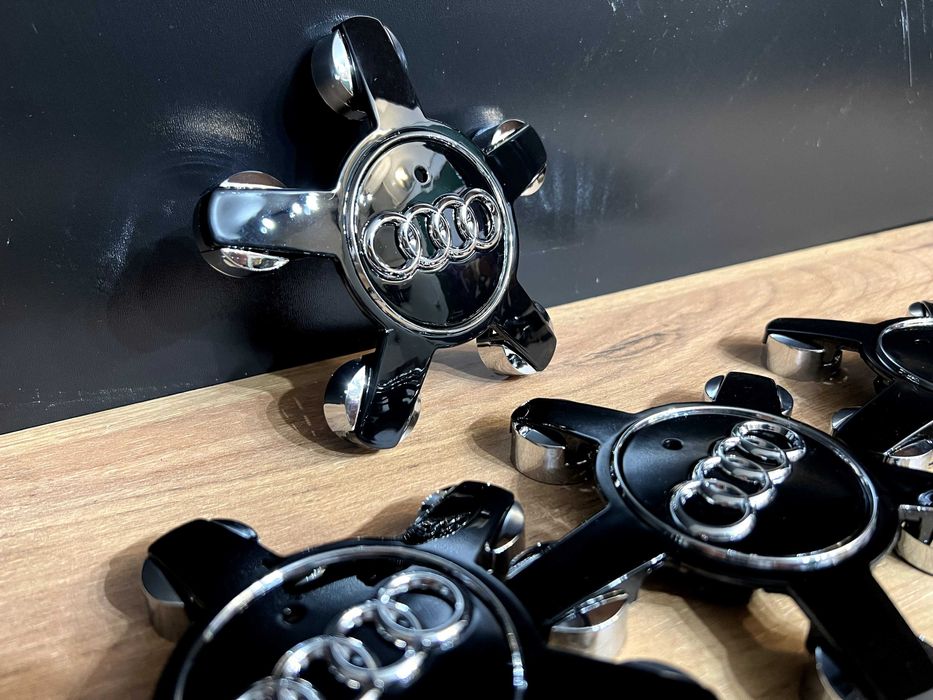 Dekielki kołpaczki do felg aluminiowych AUDI 135mm Oryginał^ pająki