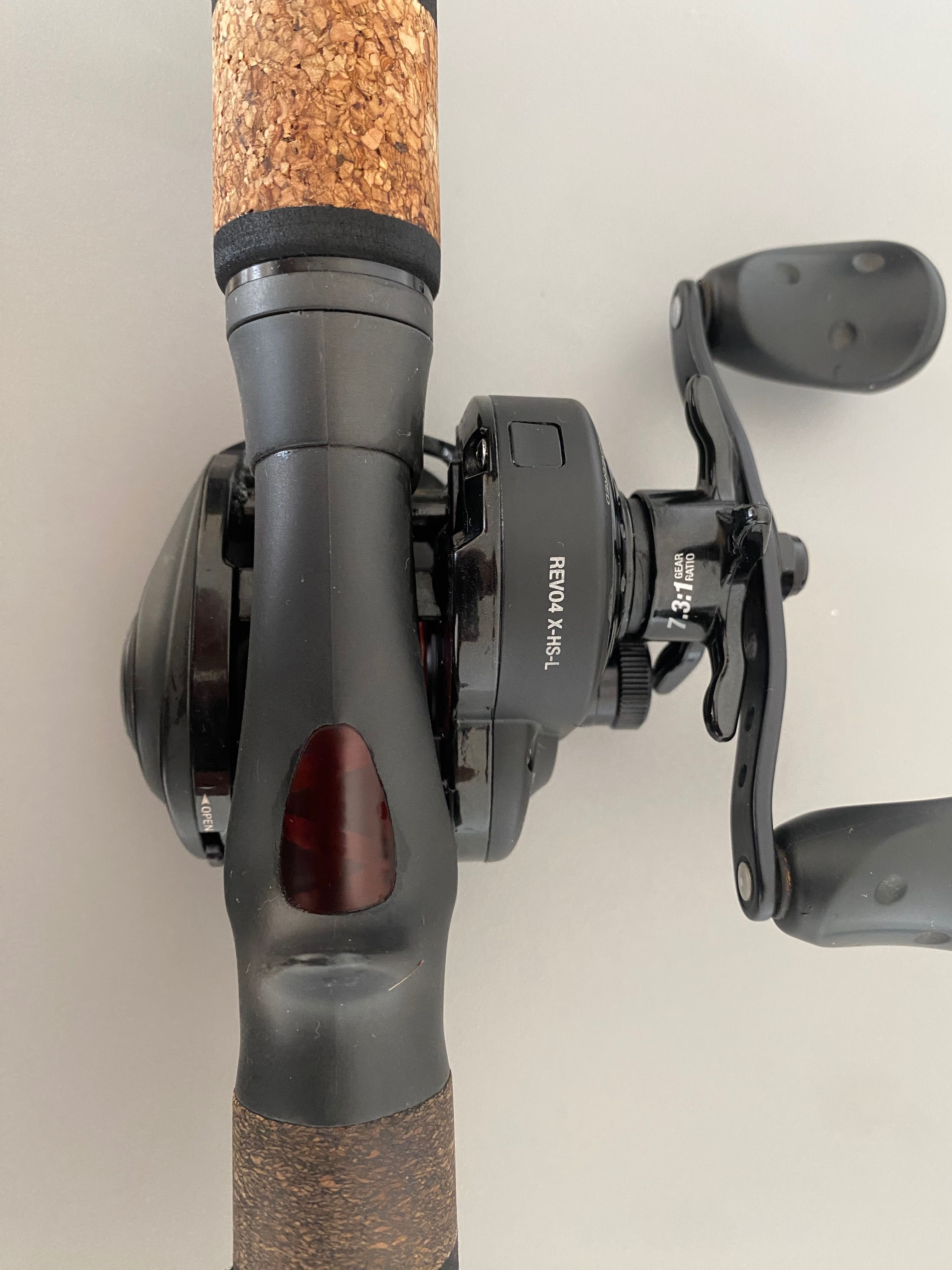 Casting DRAGON FLASH 
Multiplikator Abu Garcia Revo4 X HS