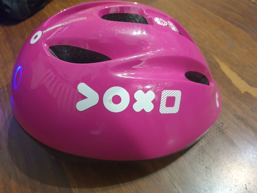 Kask rowerowy B-twin r 47cm-53cm