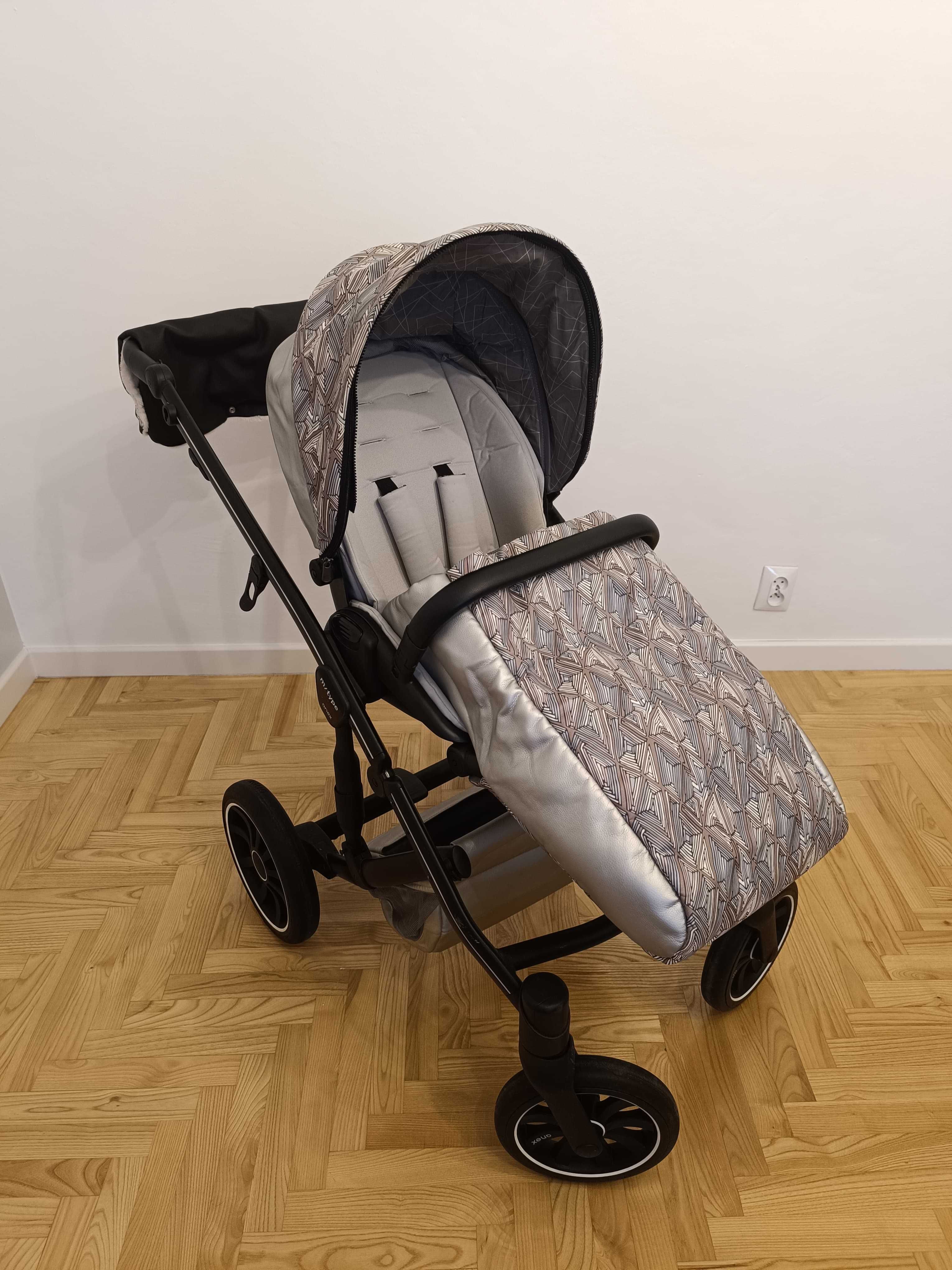 Wózek Anex M Type Vogue 2w1, Gondola + Spacerówka + dodatki