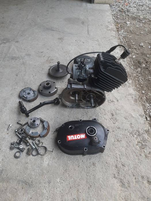 Silnik franco morini sn5 ktm sx50 malaguti 50 głowica cylinder wał