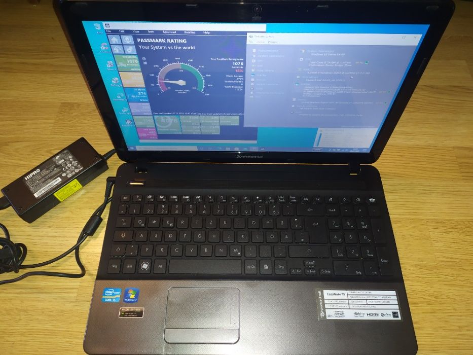 Laptop 15 Acer Packard Bell EasyNote TS P5WS0 Intel i5 WIN 10 HD SSD