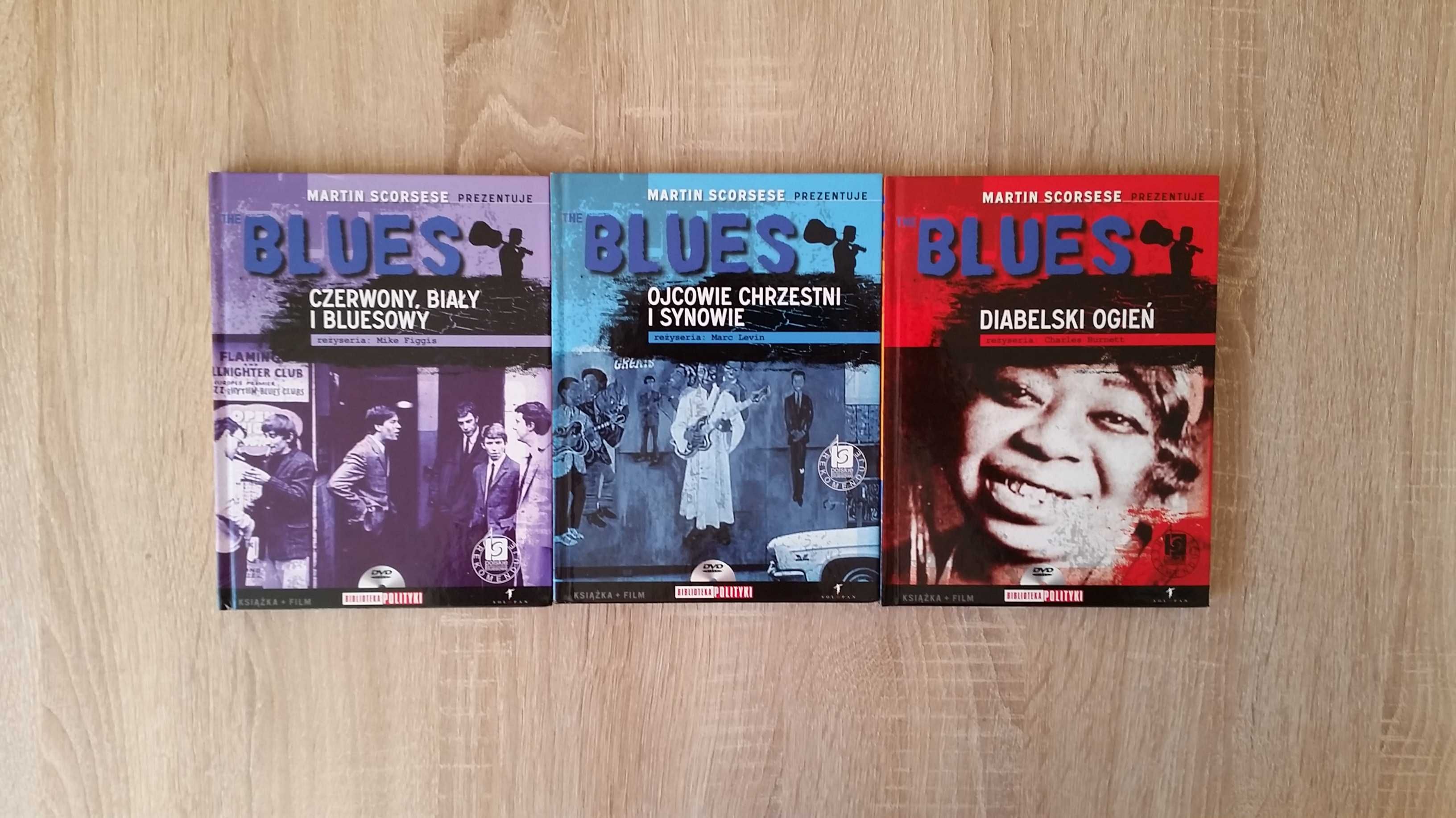 Okazja! 3 płyty DVD z książkami z serii Blues