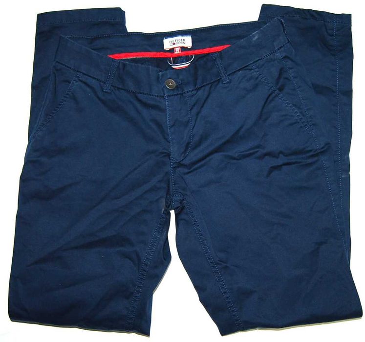 HILFIGER DENIM W25 L32 spodnie damskie chino stretch